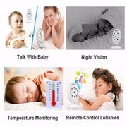 VB601 2.0 inch LCD Screen Hassle-Free Portable Baby Monitor, Support Two Way Talk Back, Night Vision, VB601 image 10