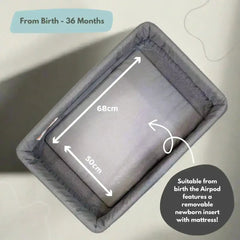 Airpod 3 Travel Cot with Newborn Insert