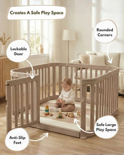 All Stars Playpen - Beige image 3