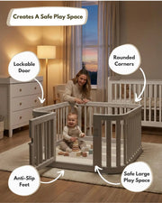 All Stars Playpen - Grey image 3