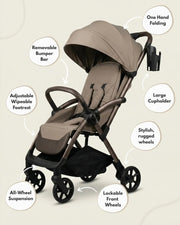 Avio Lightweight Compact Stroller image 2