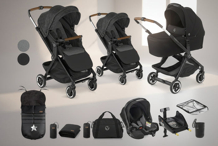 Jané Newel Travel System with Koos i-Size Car Seat & Isofix Base