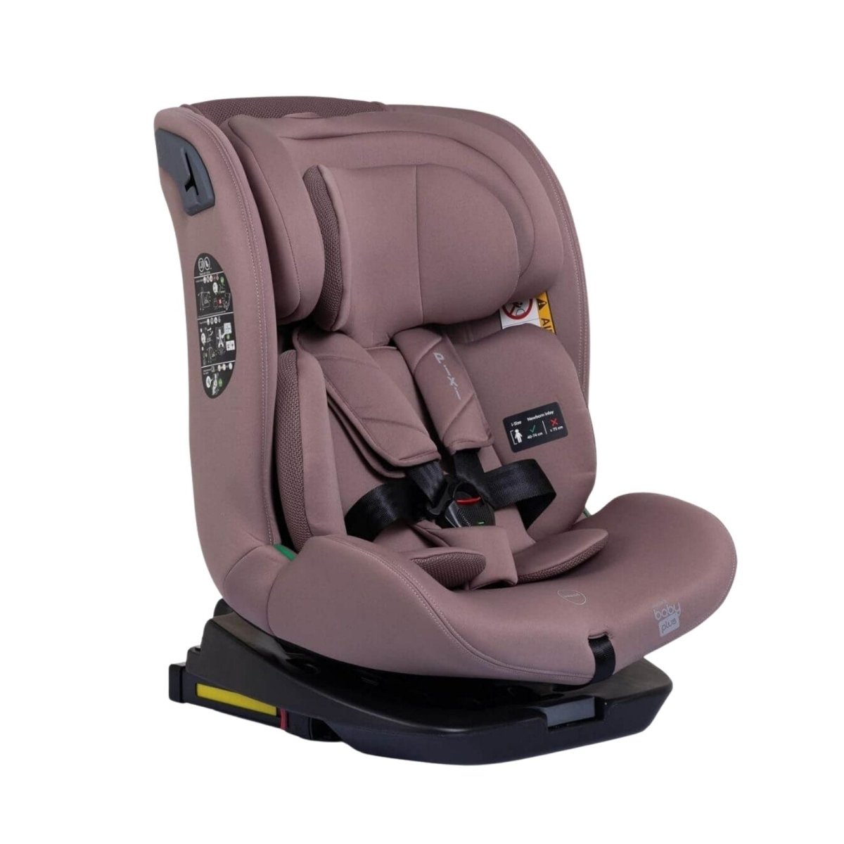 baby plus Pixi i-Size Group 0+/1/2/3 (Birth to 12 Years) Car Seat - Pink