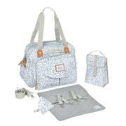 Béaba Geneva II Changing Bag Grey Blossom image 1