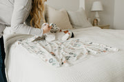 Copper Pearl Knitted Swaddle Blanket Jo image 8