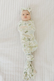 Copper Pearl Knitted Swaddle Blanket Rex image 3
