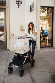 Copper Pearl Nursing & Car Seat Cover Bloom image 5