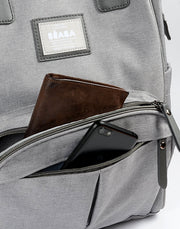 Béaba Wellington Backpack Changing Bag Grey image 7