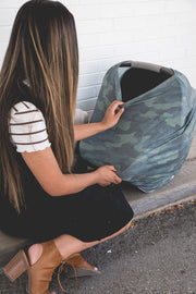 Copper Pearl Nursing & Car Seat Cover Hunter image 10