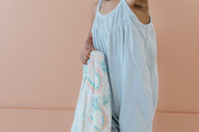 Copper Pearl Knitted Swaddle Blanket Whimsy image 9