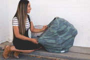 Copper Pearl Nursing & Car Seat Cover Hunter image 9