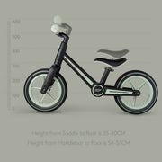 Be Fun Wheels Foldable Children's Balance Bike - Everglade Grey image 8