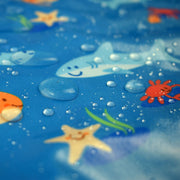 Wipeezee Splash Mat - Turquoise Blue Sea Creatures image 8