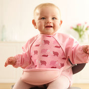 Weaning Bib with Sleeves - Hippos UltraBib image 7
