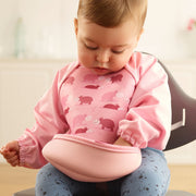Weaning Bib with Sleeves - Hippos UltraBib image 5