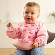 Weaning Bib with Sleeves - Hippos UltraBib image 9
