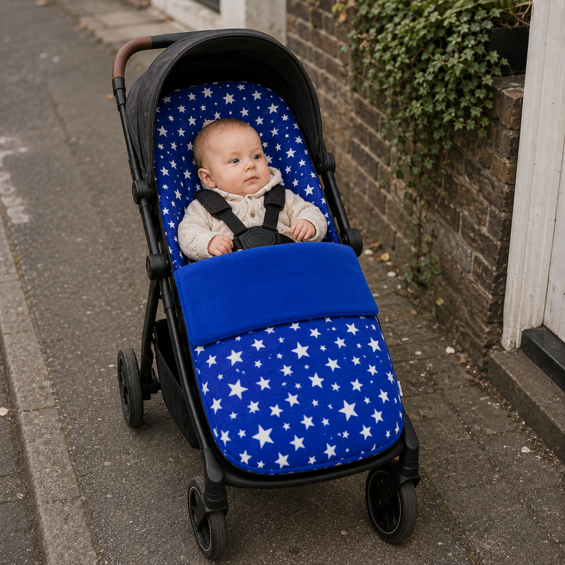 Universal Fleece Pushchair Footmuff / Cosy Toes