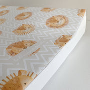 Anti-Roll Wedge Changing Mat - Lion Print image 8