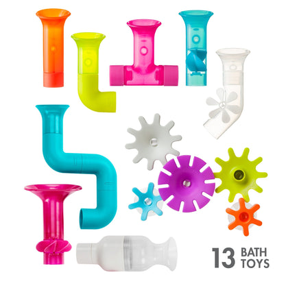 Boon Pipes, Tubes & Cogs Bath Toy Set