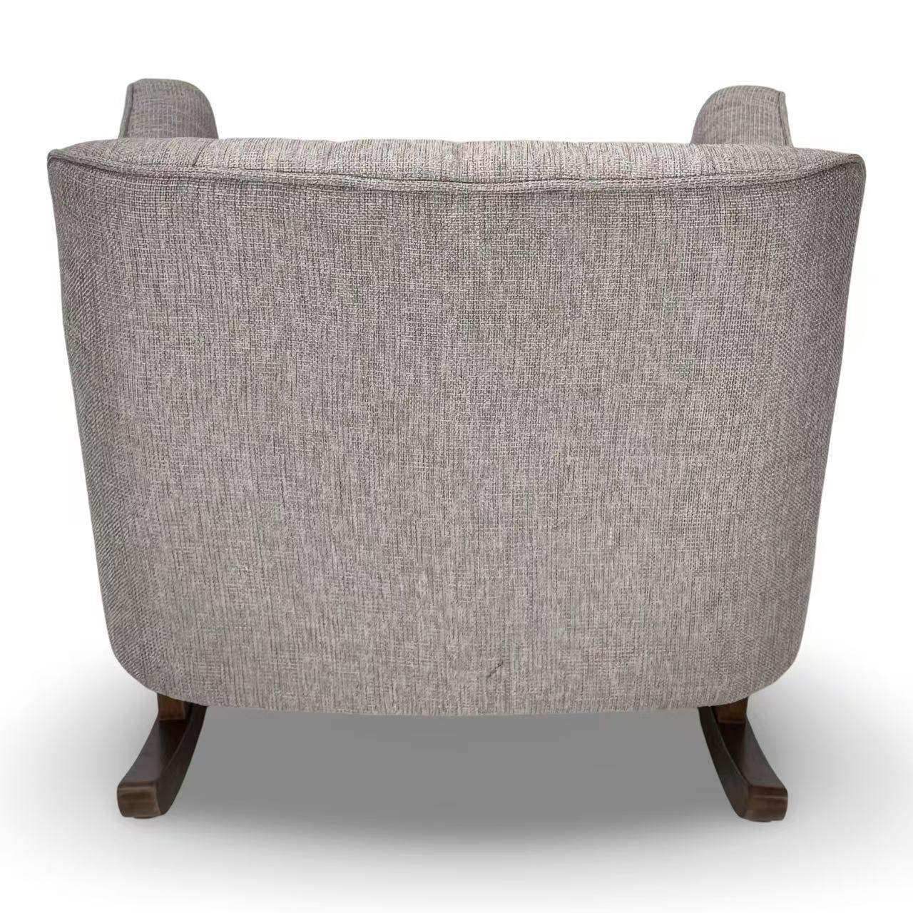 Bristam Nursery Rocking Chair - Grey & Walnut