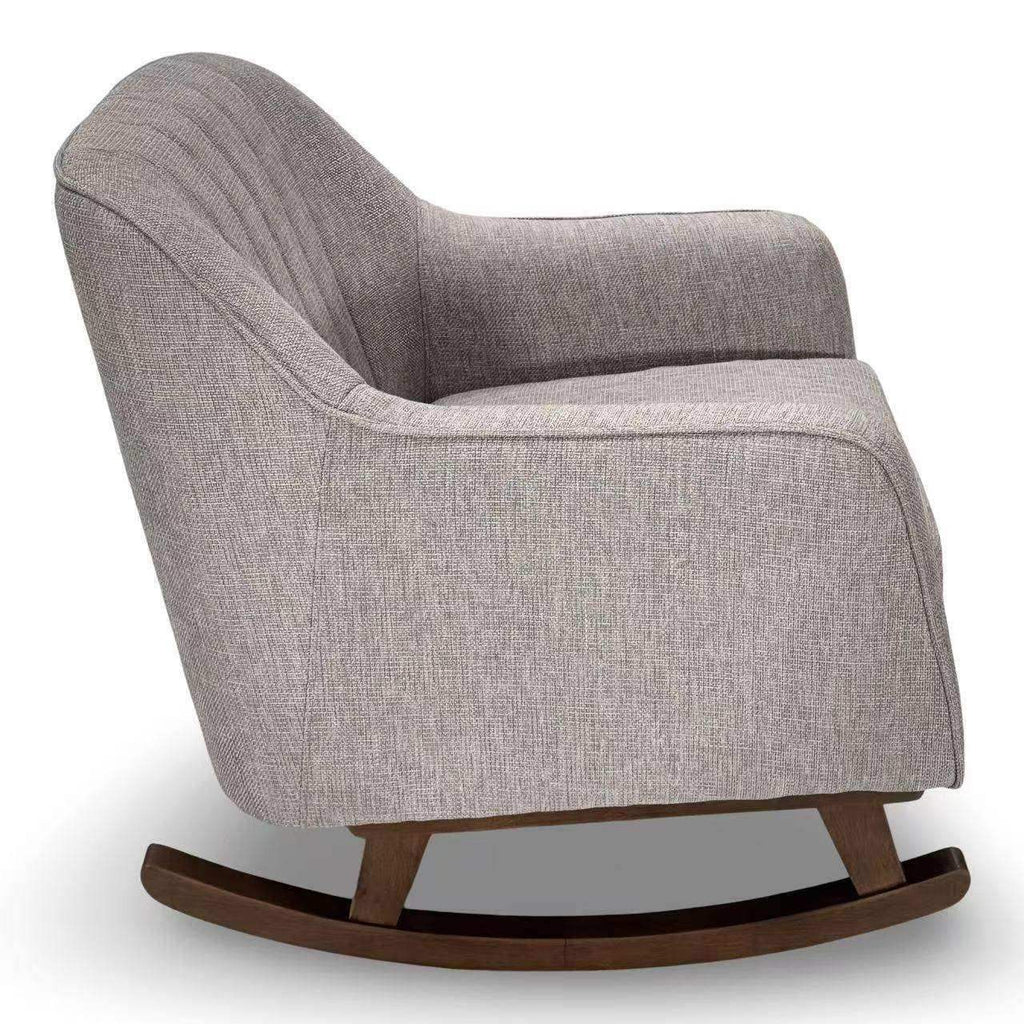 Bristam Nursery Rocking Chair - Grey & Walnut