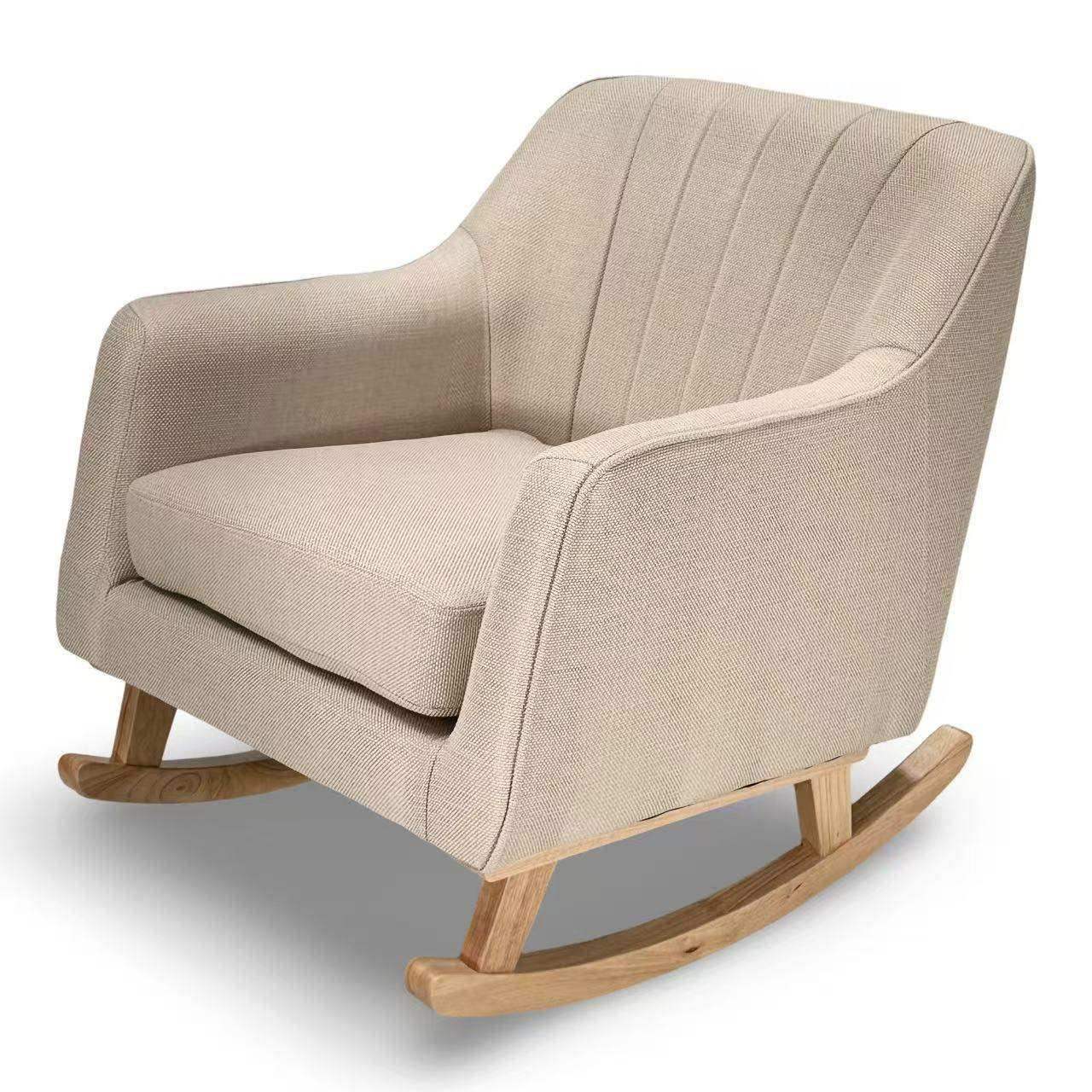 Bristam Nursing Chair - Natural & Oak