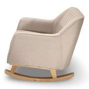 Bristam Nursing Chair – Natural Oak image 4