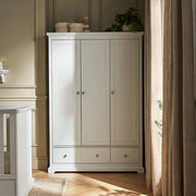 CuddleCo Beaumont Triple Wardrobe - White image 1