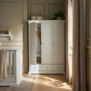 CuddleCo Beaumont Triple Wardrobe - White image 4