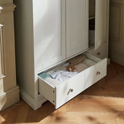 CuddleCo Beaumont Triple Wardrobe - White image 5