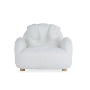 CuddleCo Etta Bunny Kids Chair - Boucle Off White image 2