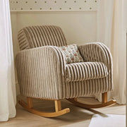 CuddleCo Etta Nursing Chair - Faux Fur Mink image 1