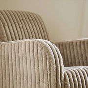 CuddleCo Etta Nursing Chair - Faux Fur Mink image 4