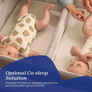 Chicco Next2Me Twins Crib - Magnet Grey image 4