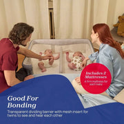 Chicco Next2Me Twins Crib - Magnet Grey image 5