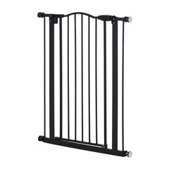 PawHut Pressure Fit Baby Safety Gate – 74–80cm, Black