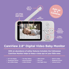 Callowesse CareView Digital Video Baby Monitor