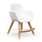 Callowesse Elata 3-In-1 Scandi Wooden Highchair – Grey image 5