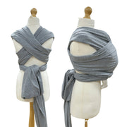 Callowesse Ergonomic Baby Wrap Carrier – Grey image 4