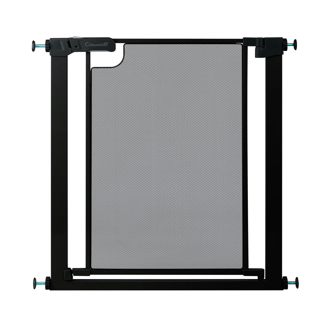 Callowesse Metal Mesh Baby Stair Gate – Black