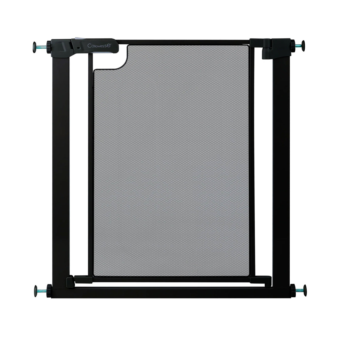 Callowesse Metal Mesh Baby Stair Gate – Black