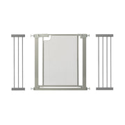 Callowesse Metal Mesh Baby Stair Gate - Ash Grey image 20