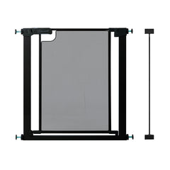 Callowesse Metal Mesh Baby Stair Gate – Black