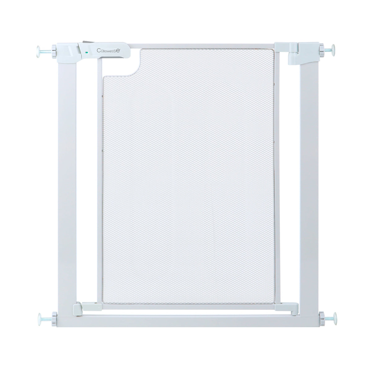 Callowesse Metal Mesh Baby Stair Gate - Glacial White