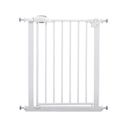 Callowesse Narrow Baby & Toddler Pressure Fit Door & Stair Safety Gate | 67-75cm x H79cm - White image 1