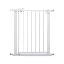 Callowesse Narrow Baby & Toddler Pressure Fit Door & Stair Safety Gate | 67-75cm x H79cm - White