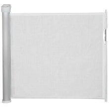 Callowesse Omni-Directional Retractable Stair Safety Gate 0-130cm – White & Silver