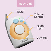 Callowesse Whisper Digital Audio Baby Monitor with DECT image 4