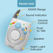 Callowesse Whisper Digital Audio Baby Monitor with DECT image 3