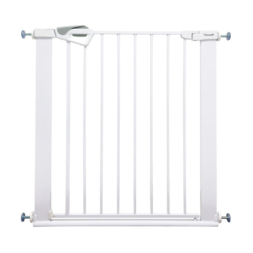 Callowesse Kishu Baby & Toddler Pressure Fit Door & Stair Safety Gate | 75-82cm x H77cm - White